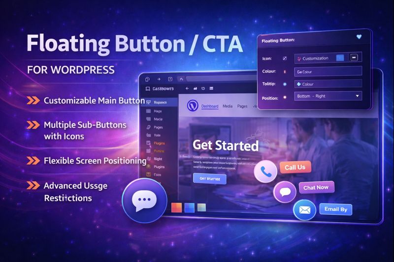 Floating Button CTA WordPress Plugin