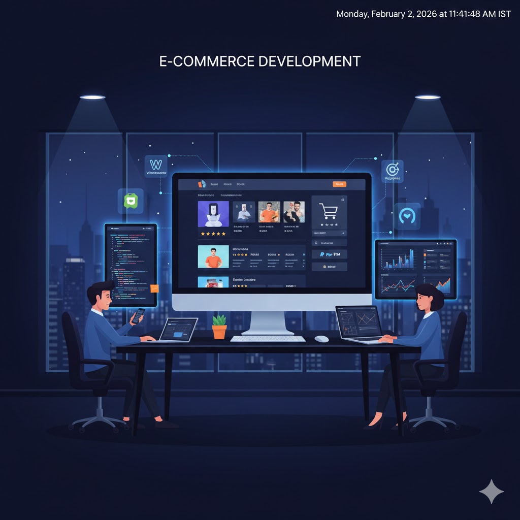 Ecommerce Website Mockup