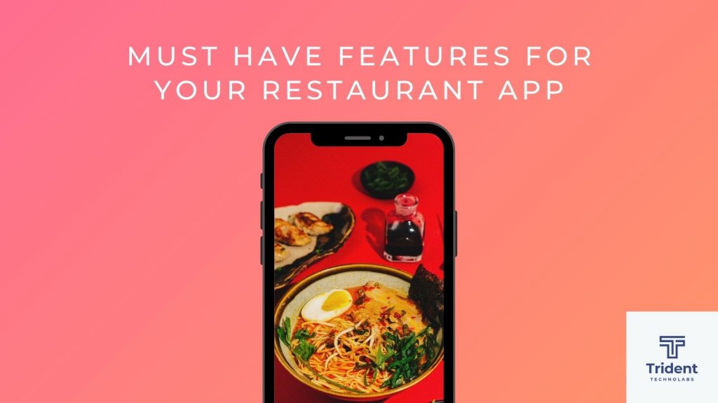 features in restaurant app